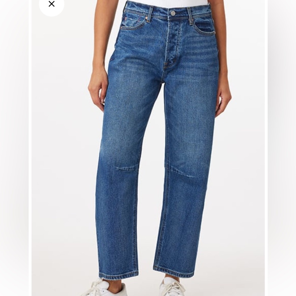 NWT Scotch and Soda barrel leg jeans size 27 quiet luxury